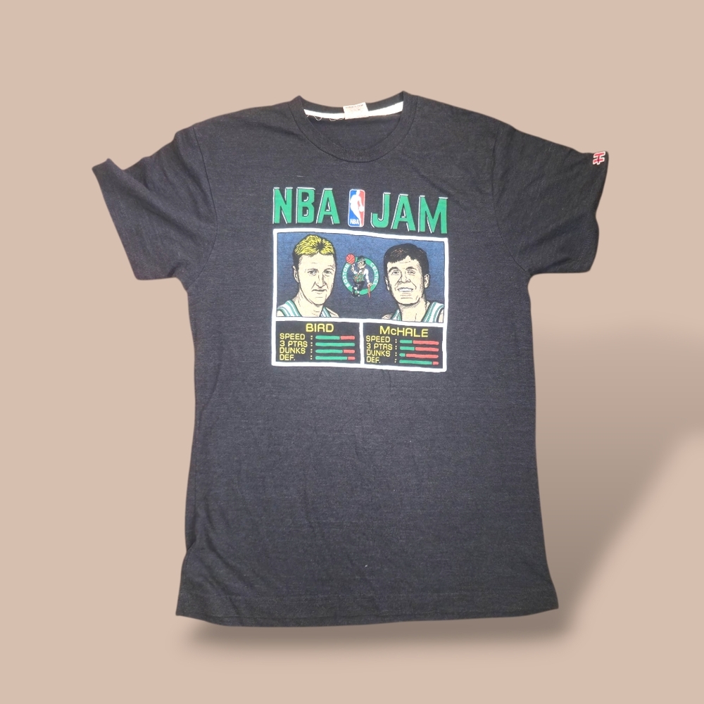 NBA Jam Graphic T-ShirtNBA Jam Bird & McHale T-Shirt